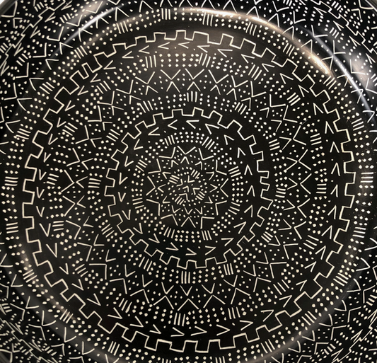 Mud-Cloth Pattern Bowl