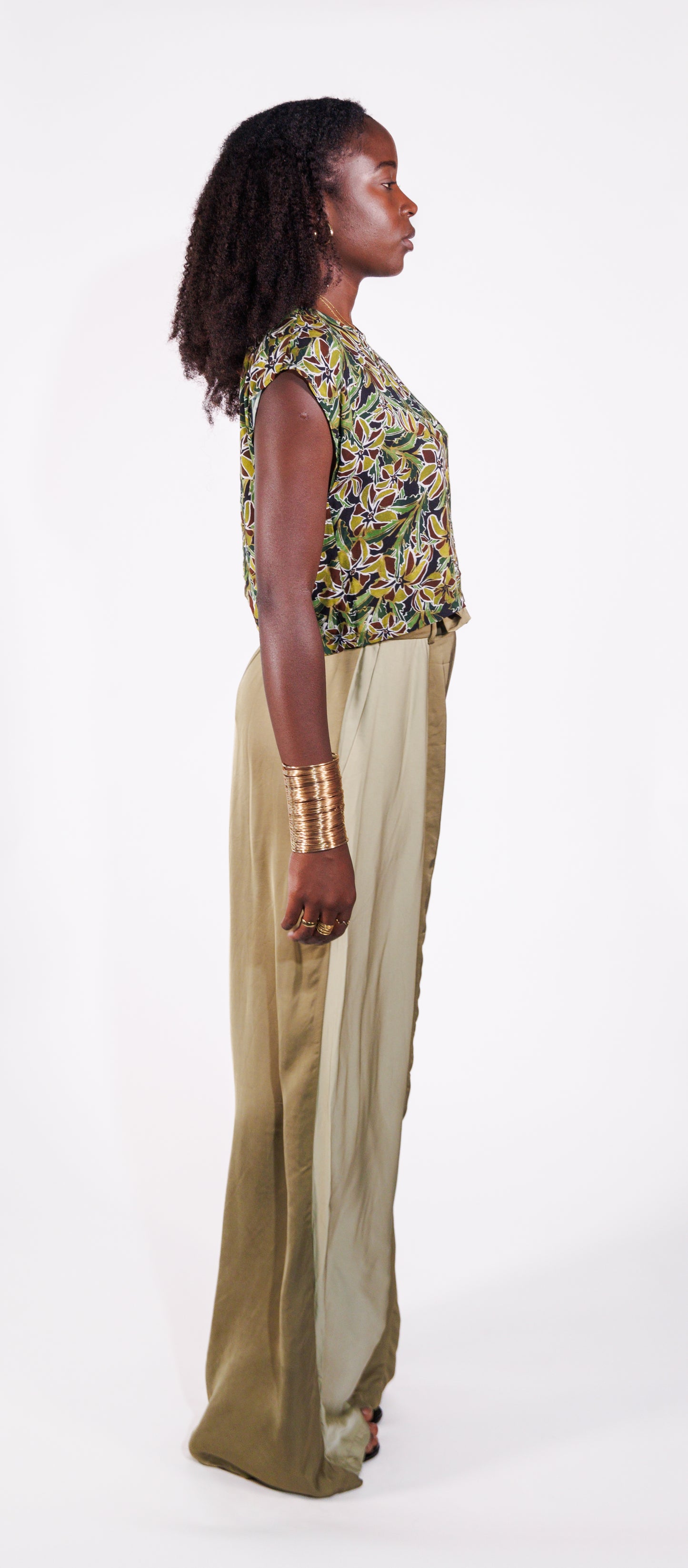 Mymitto - Abena Wide-Leg Silk Pants