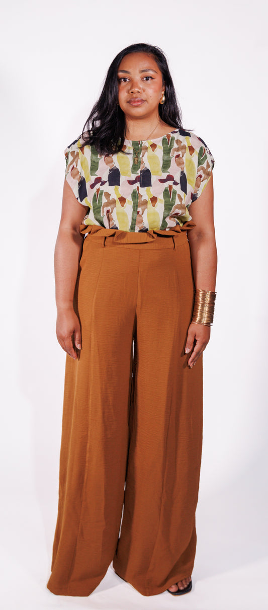 Mymitoo - Sahaza Wide-Leg Trousers