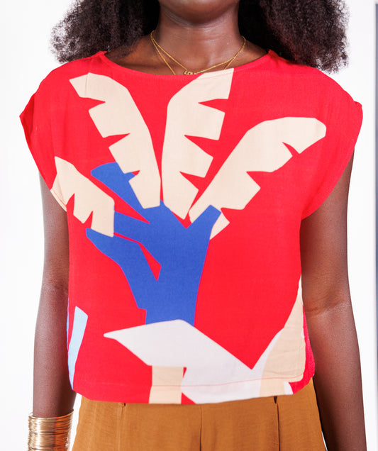 Mymitoo - Fanja Crepe Top