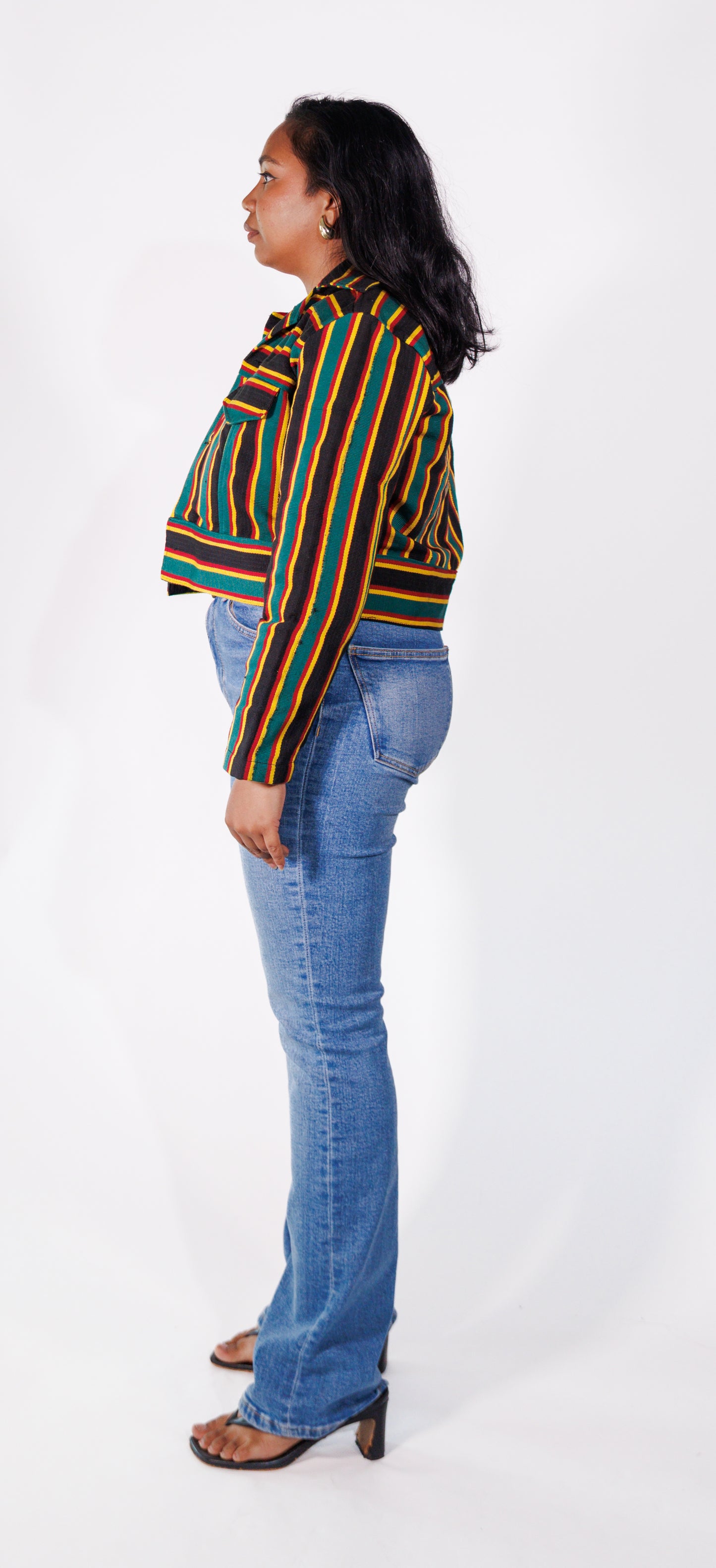 Threaded Tribes - Fugu Crop "Bulsa" Jacket