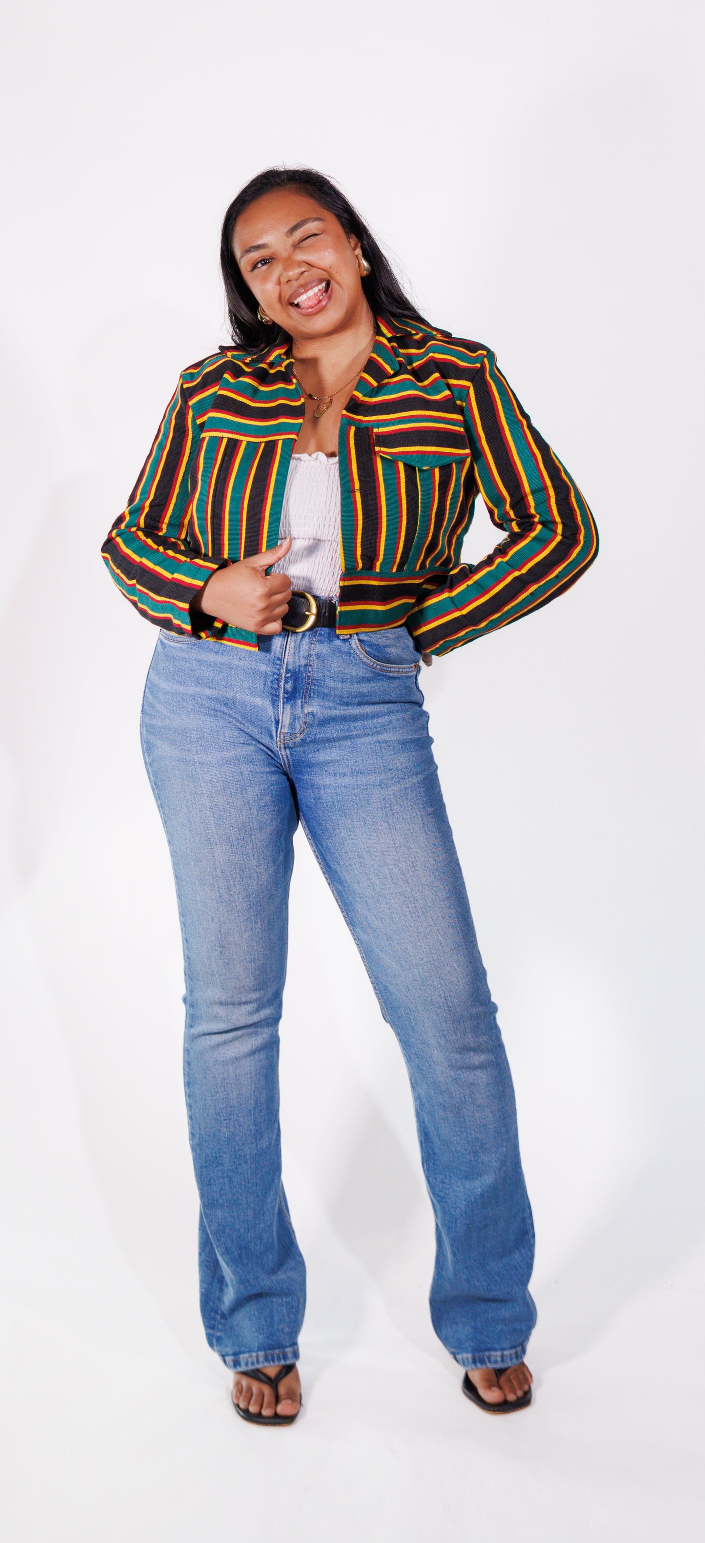Threaded Tribes - Fugu Crop "Bulsa" Jacket