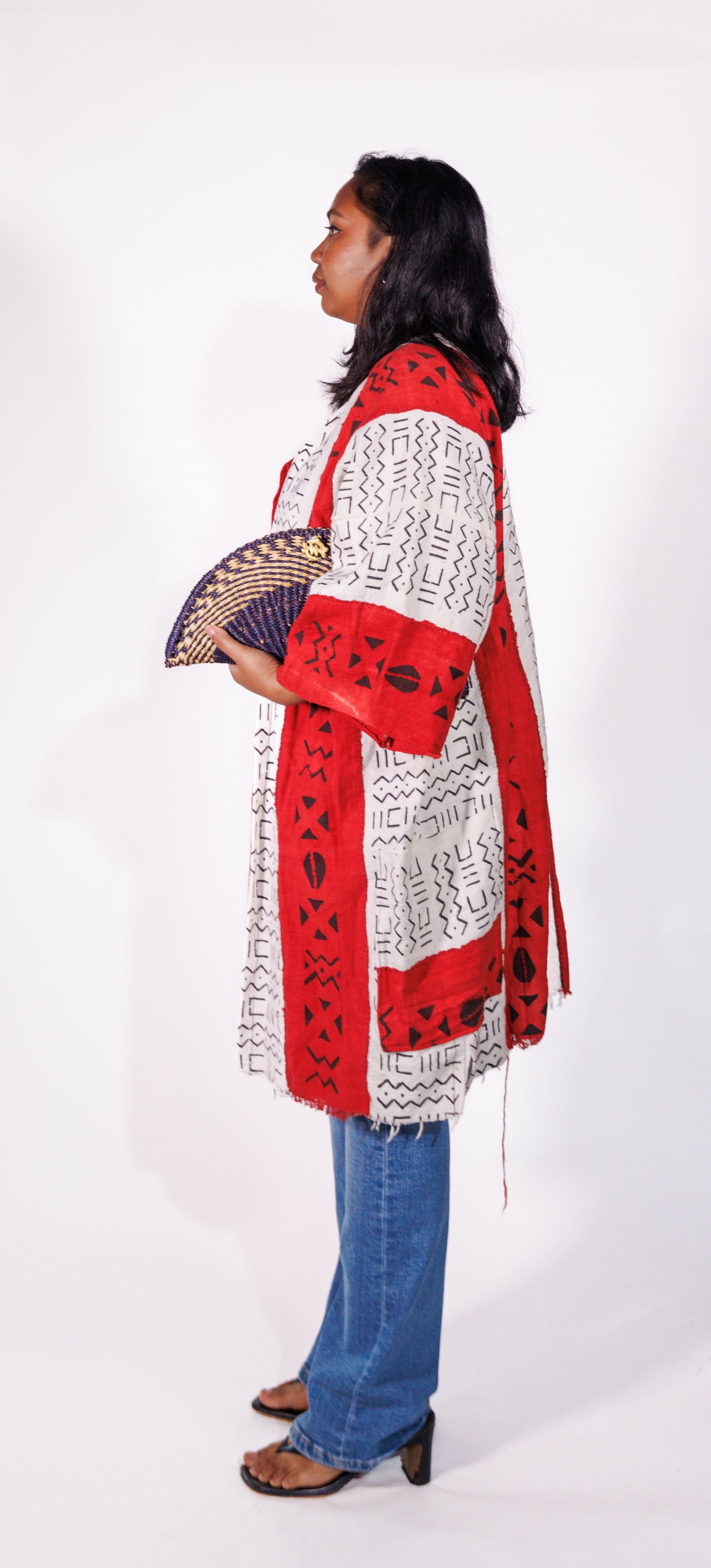 Cherry Pie Bogolan Cloak