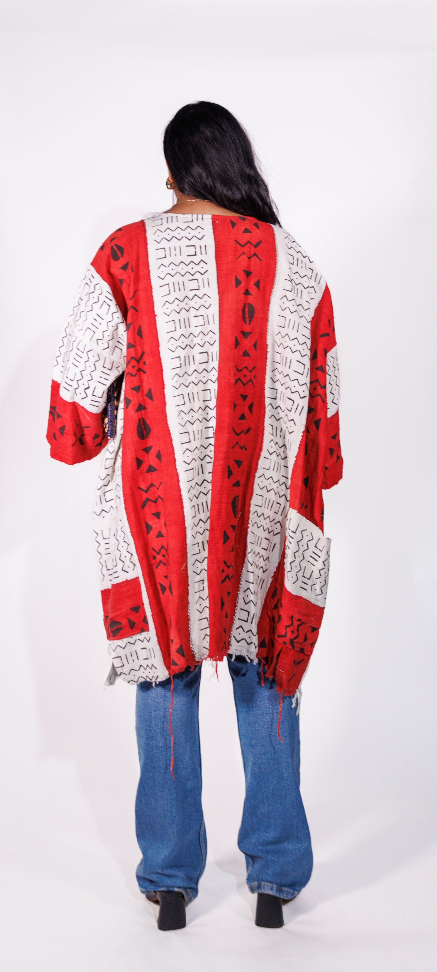 Cherry Pie Bogolan Cloak