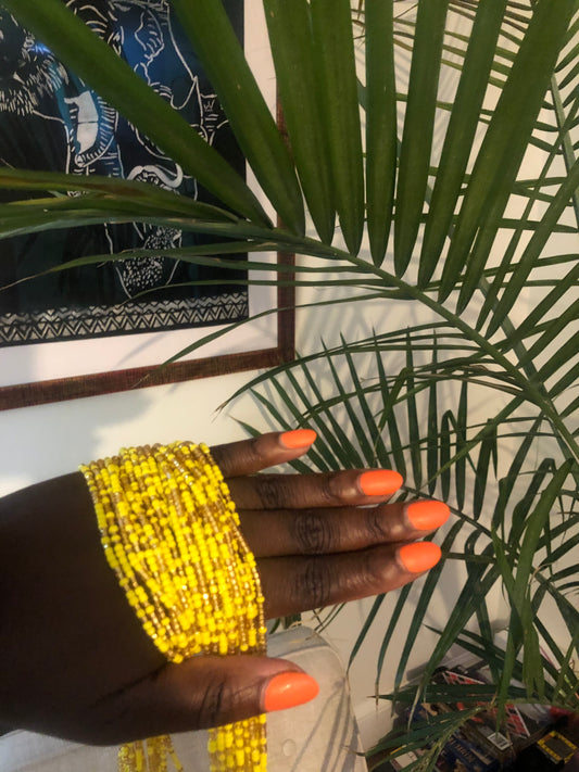 Gold + Yellow Waistbeads