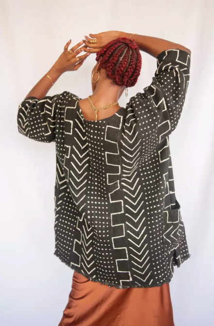 Higher Self Bogolan Cloak