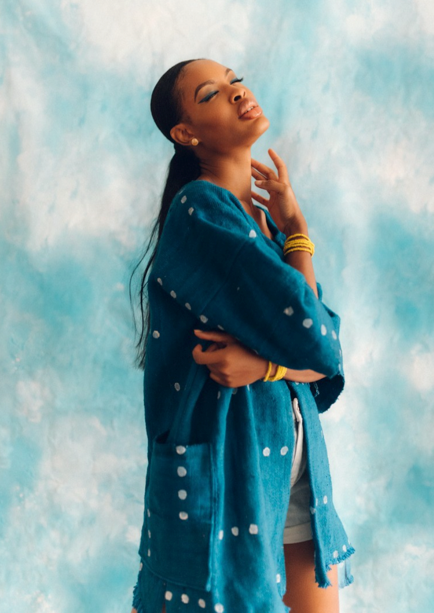 Super Bass Bogolan Cloak