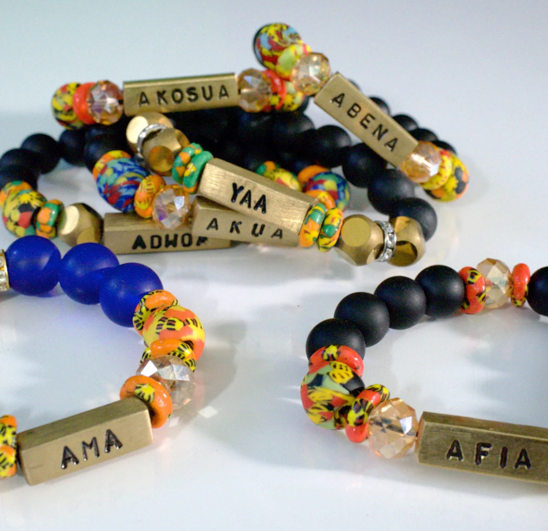 Day Name Bracelets - Female