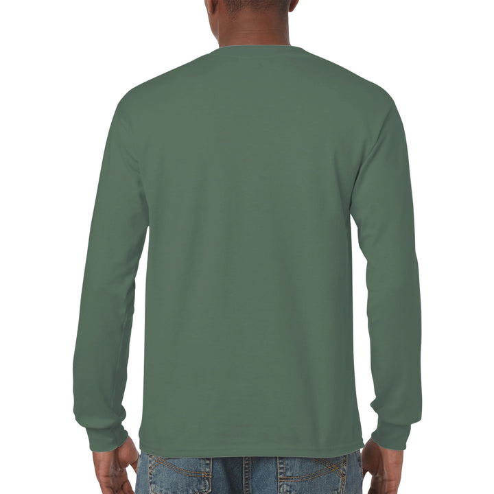 African Proverb Premium Unisex Longsleeve T-shirt - "Rain doesn't just fall on one roof alone""