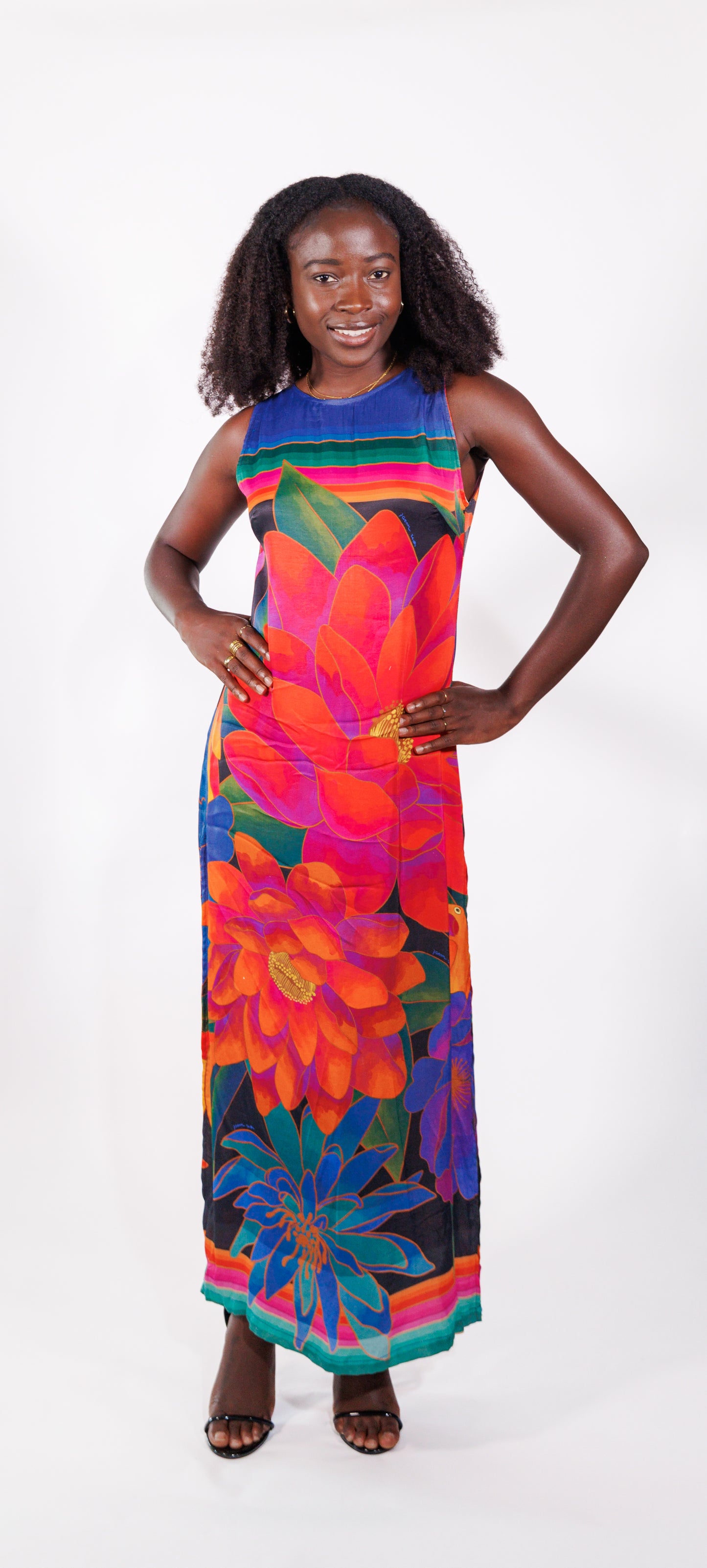 Mymitoo - Zina Silk Column Dress