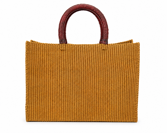Heritage Shopper | Handwoven Ghanaian Market Basket