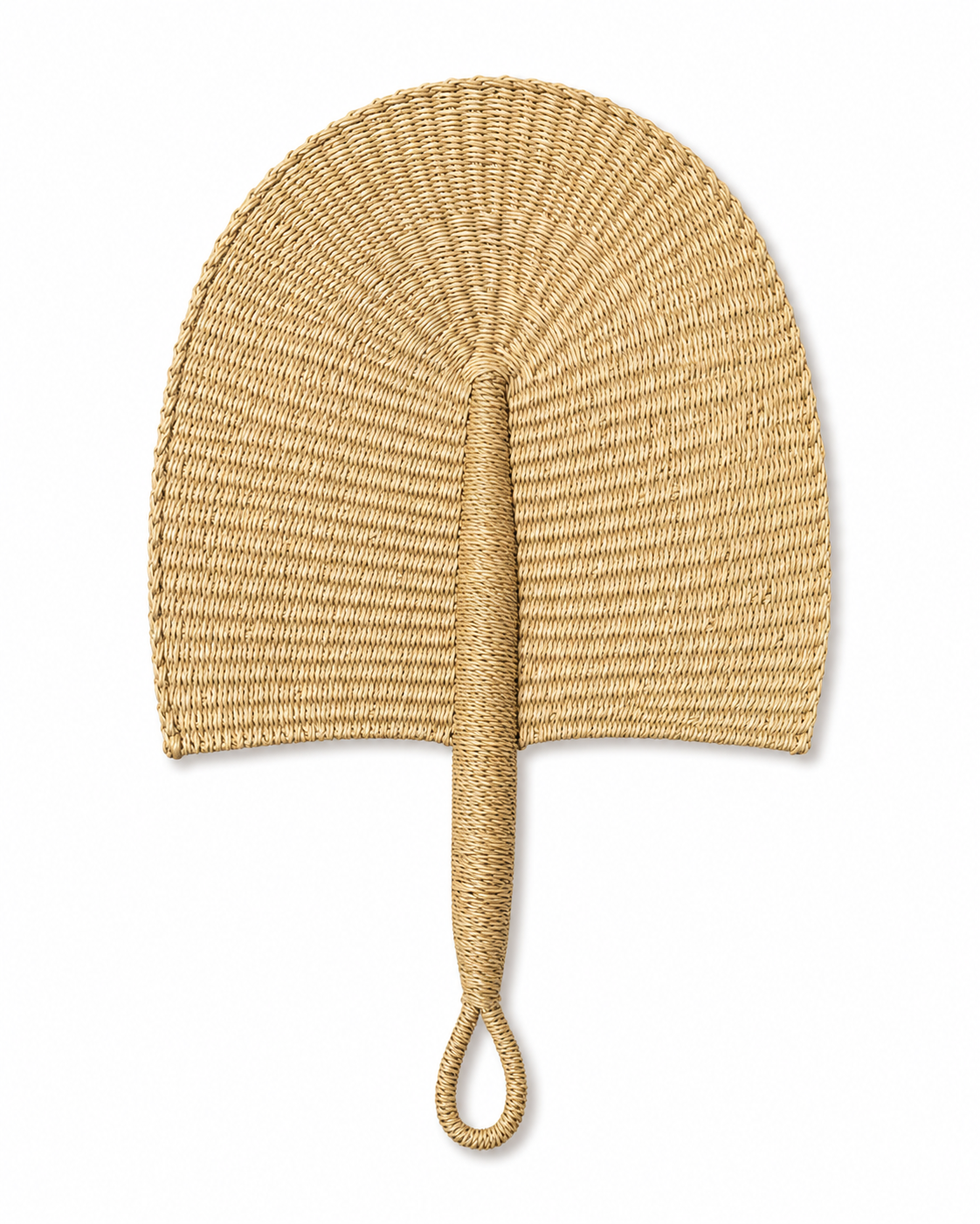 Handwoven Bolga hand fans