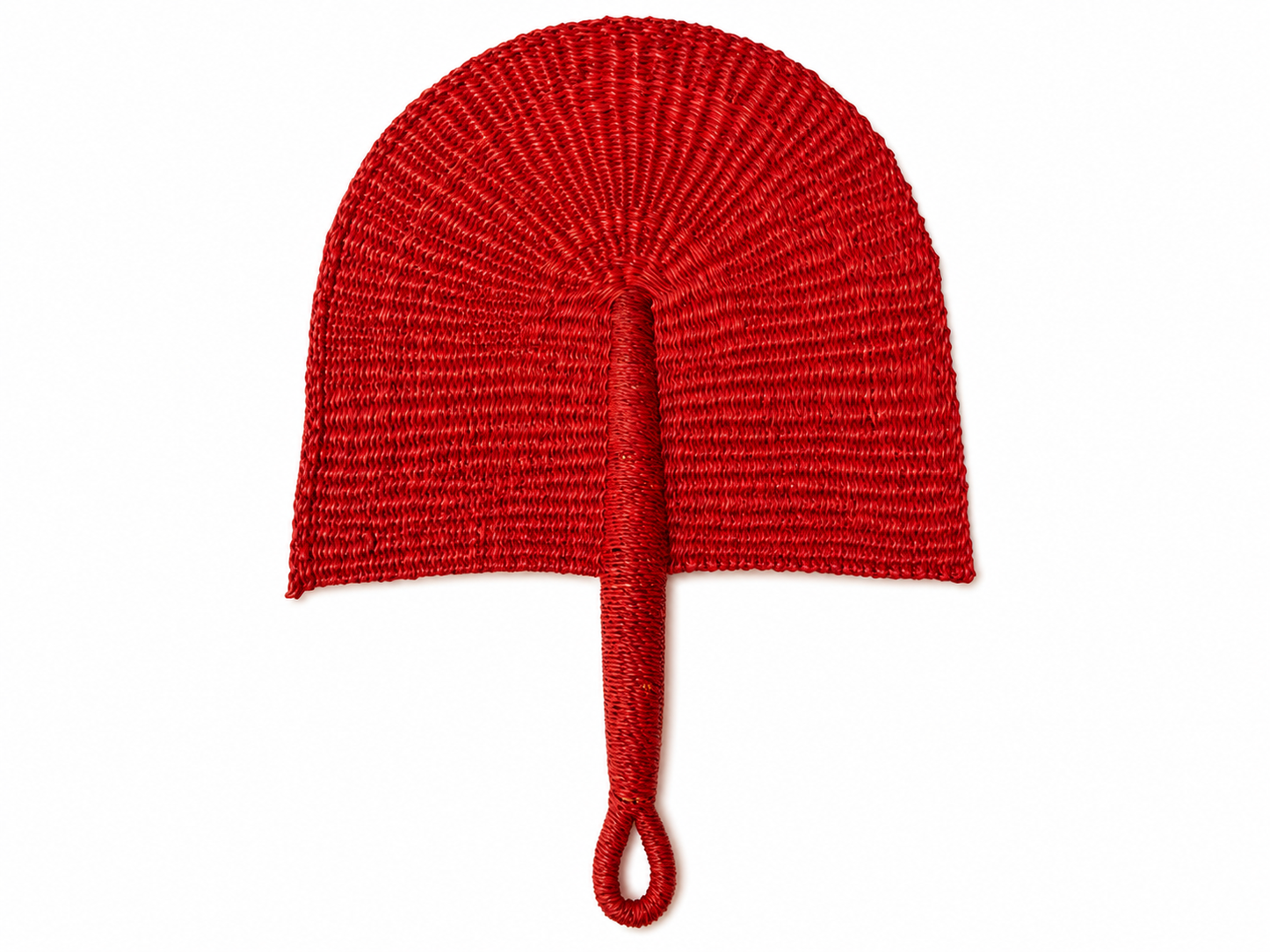 Handwoven Bolga hand fans