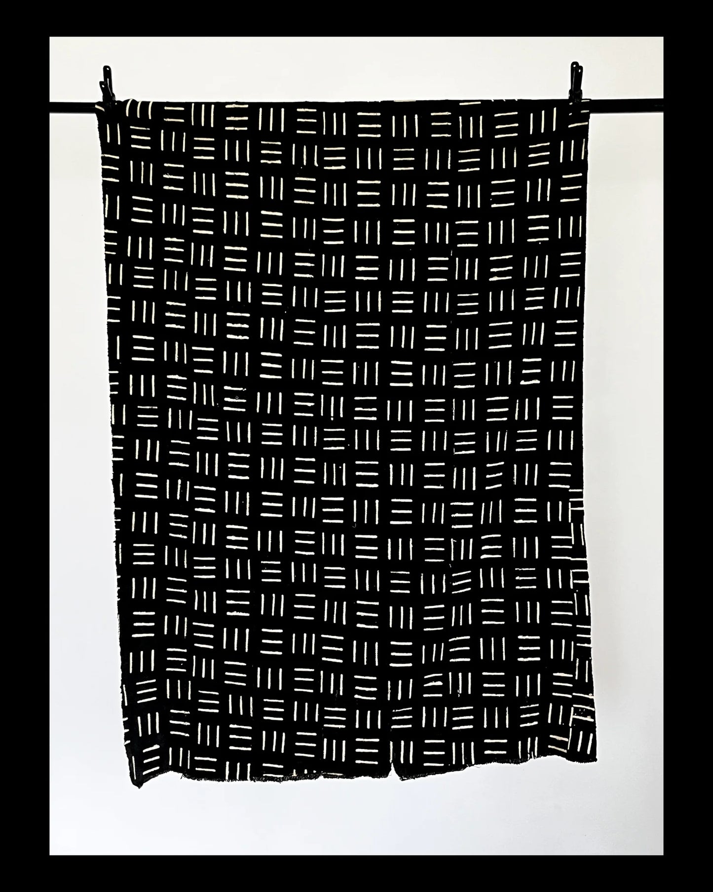 Handcrafted Mudcloth Pouf| Bean Bag Chair | Malian Bogolan Fabric