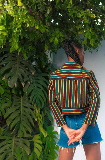 Threaded Tribes Fugu Crop "Bulsa" Jacket