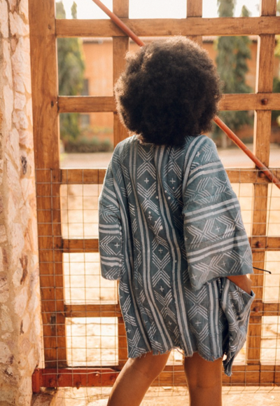 All Weather Bogolan Cloak