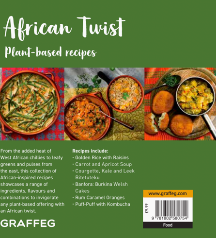 African Twist - Plant Based Cookbook by Maggie Ogunbanwo