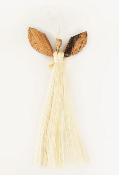 Holiday Ornament Sisal Angel