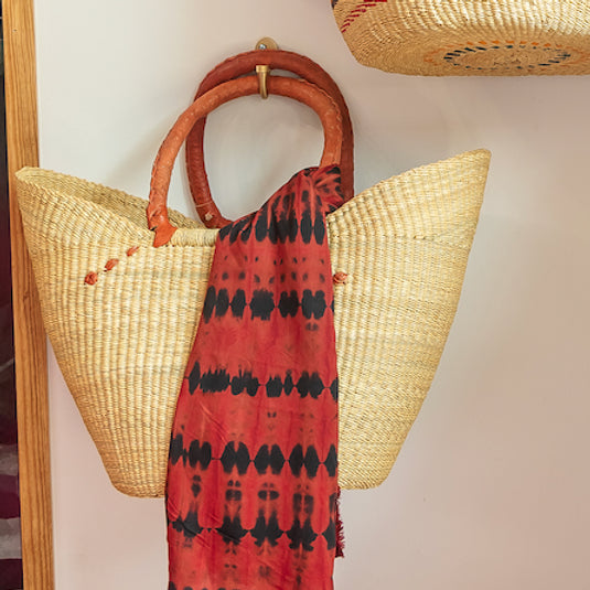 Natural Handwoven Basket Bag