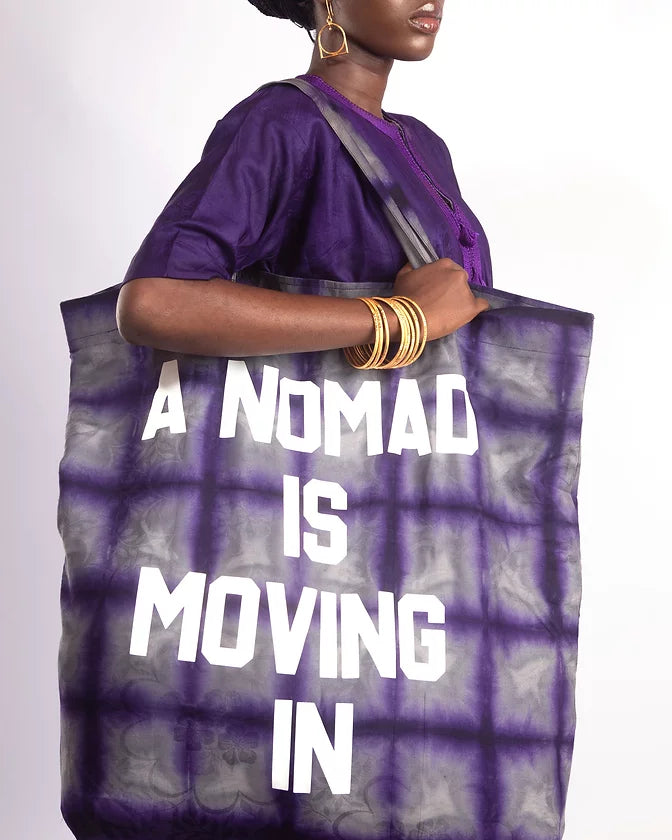 A Nomad is Moving In Giant Tote Bag