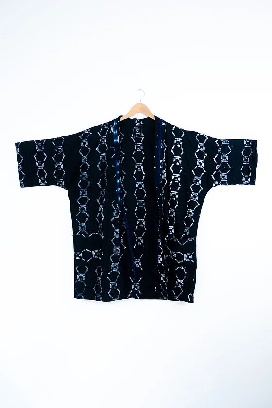 Kwabo Wax & Mud Cloath Kimono