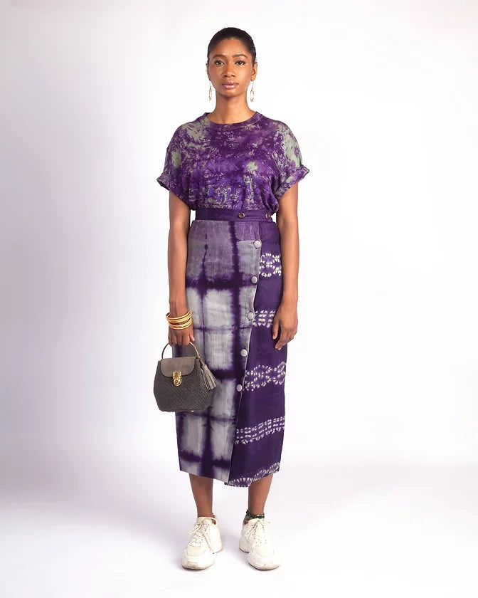 Larry Jay SS21 - Mix and Match Midi Skirt (L)